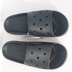 Crocs Classic  slide V2 sandals comfort black mens 9 women's 11‎